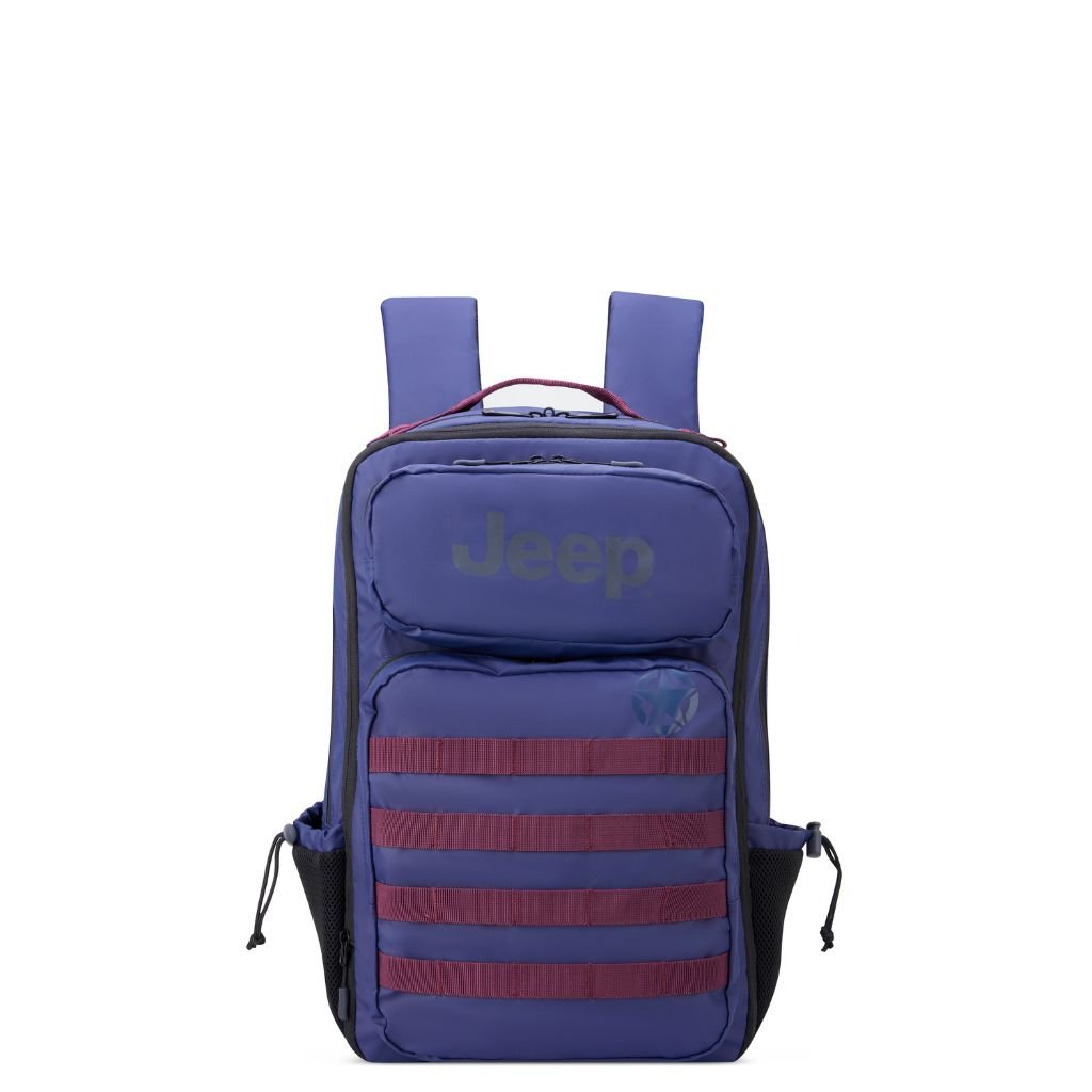 Jeep Tactical Multi Pocket 15" Backpack - Navy - Love Luggage