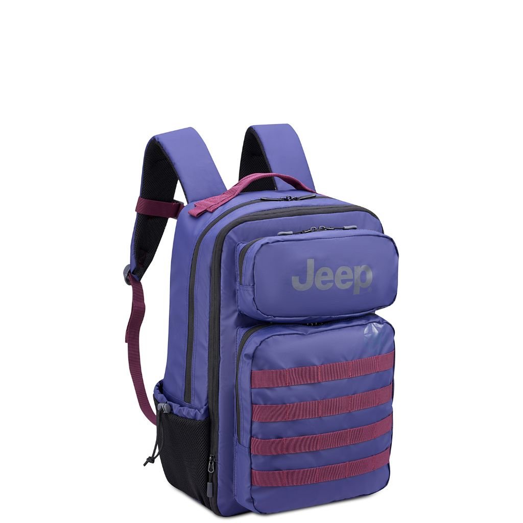 Jeep Tactical Multi Pocket 15" Backpack - Navy - Love Luggage