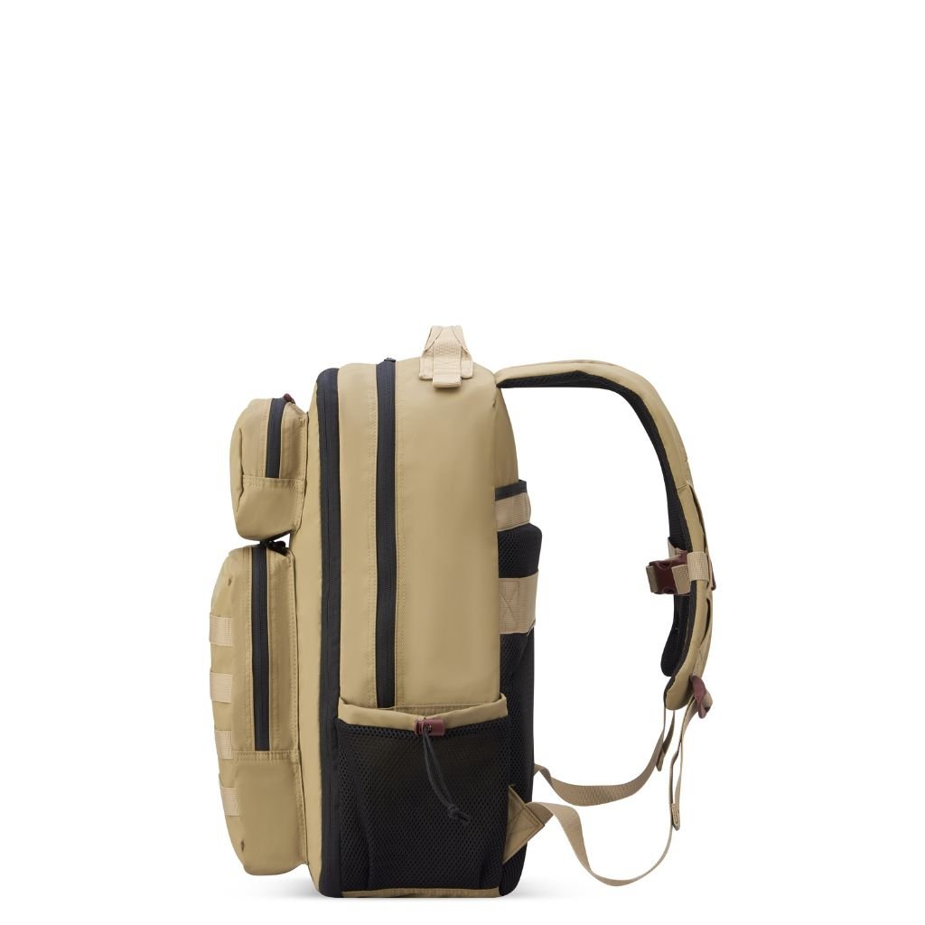 Jeep Tactical Multi Pocket 15" Backpack - Yellow - Love Luggage