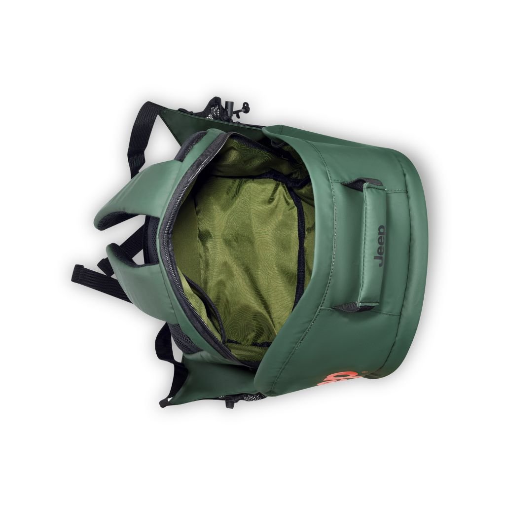 Jeep Versatile 15.6" Laptop Backpack - Green - Love Luggage