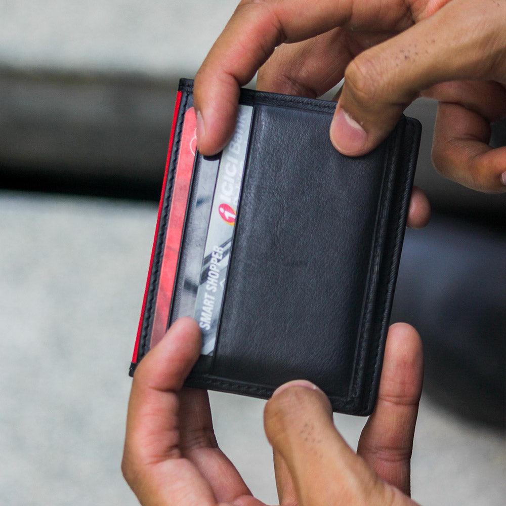 Jekyll & Hide Havana Slim Bifold Card Holder, Camo - Love Luggage