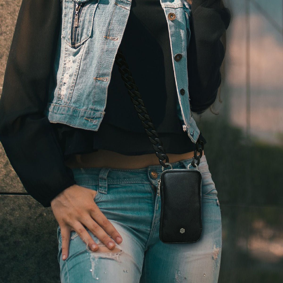 Jekyll & Hide Interchangeable Shoulder Strap, Black - Love Luggage