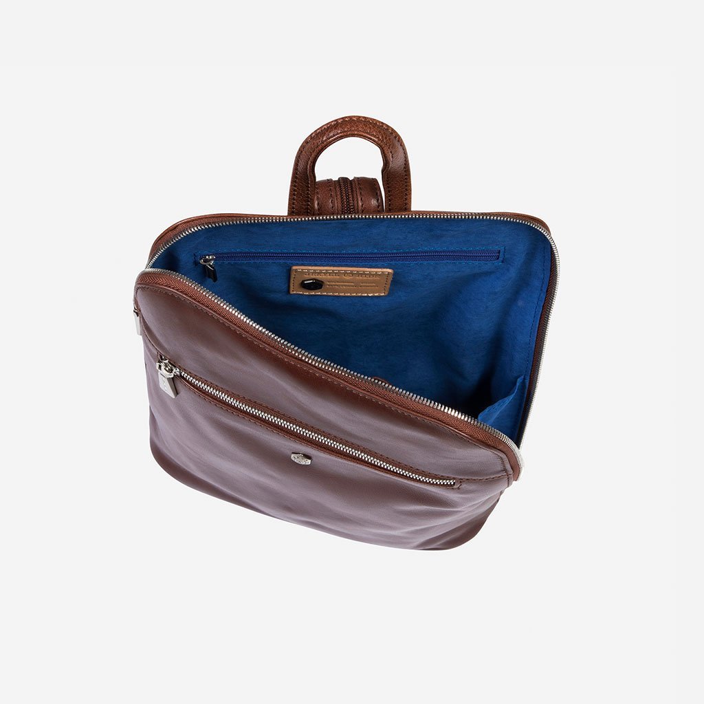 Jekyll & Hide Madrid Ladies Modern Backpack, Burgundy - Love Luggage