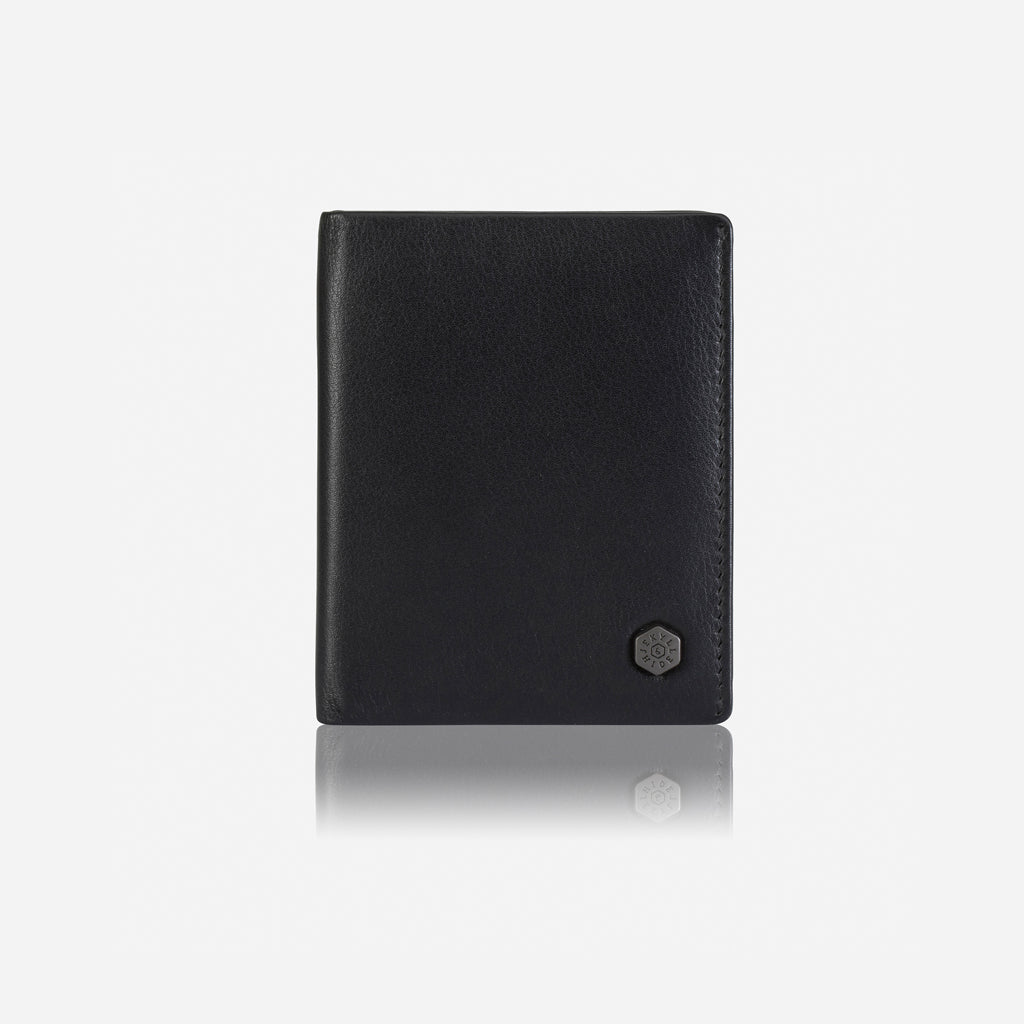 Jekyll & Hide Monaco Slim Bifold Card Holder, Black - Love Luggage