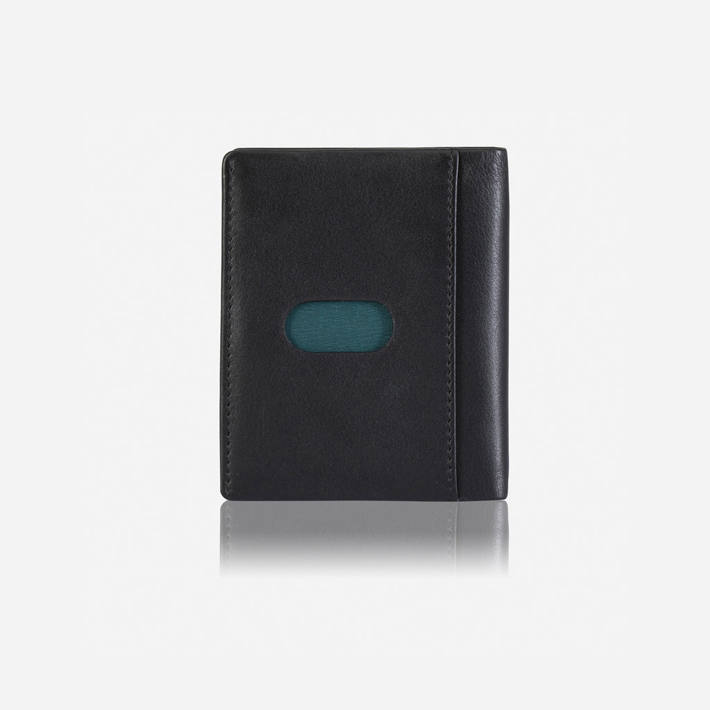 Jekyll & Hide Monaco Slim Bifold Card Holder, Black - Love Luggage