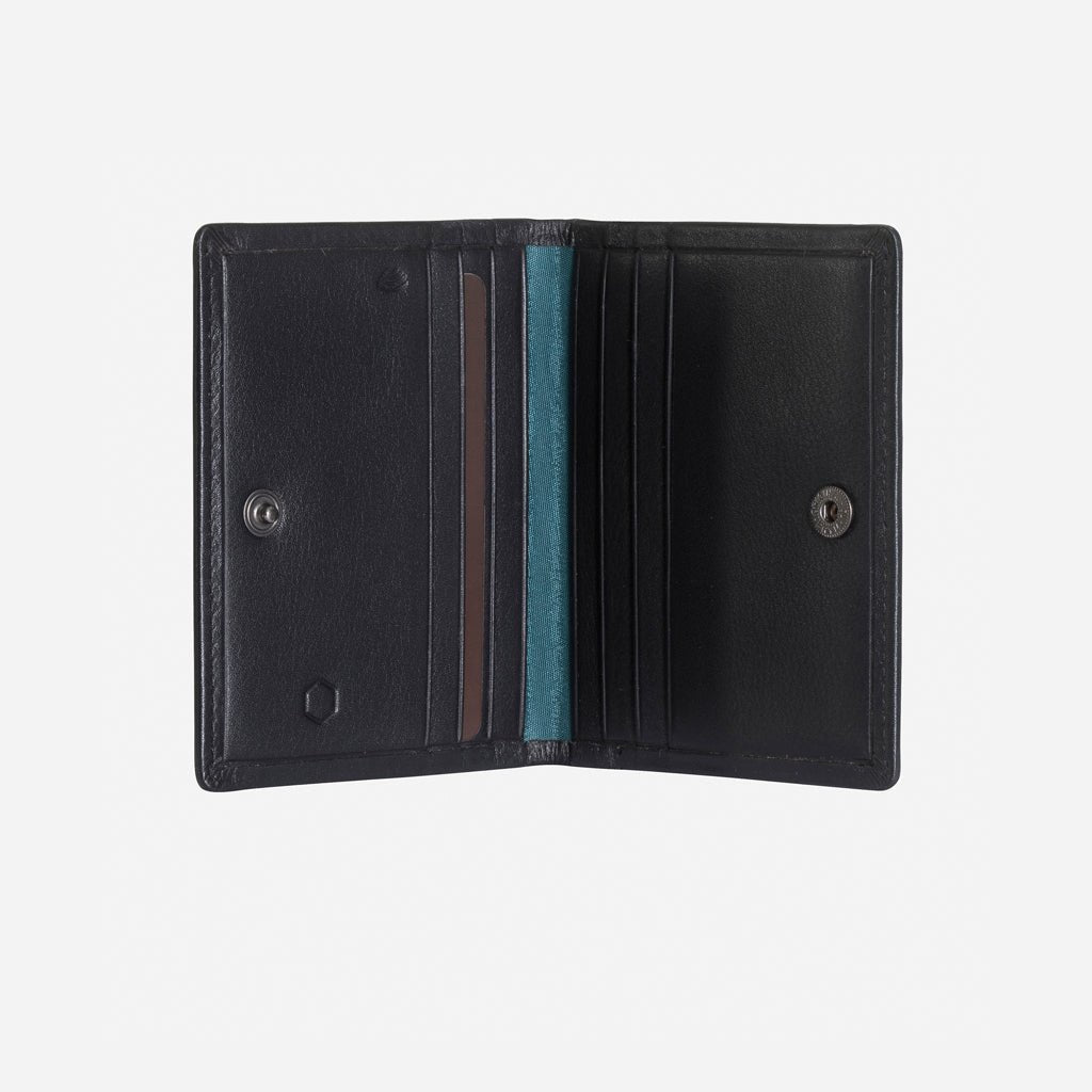Jekyll & Hide Monaco Slim Bifold Card Holder, Black - Love Luggage