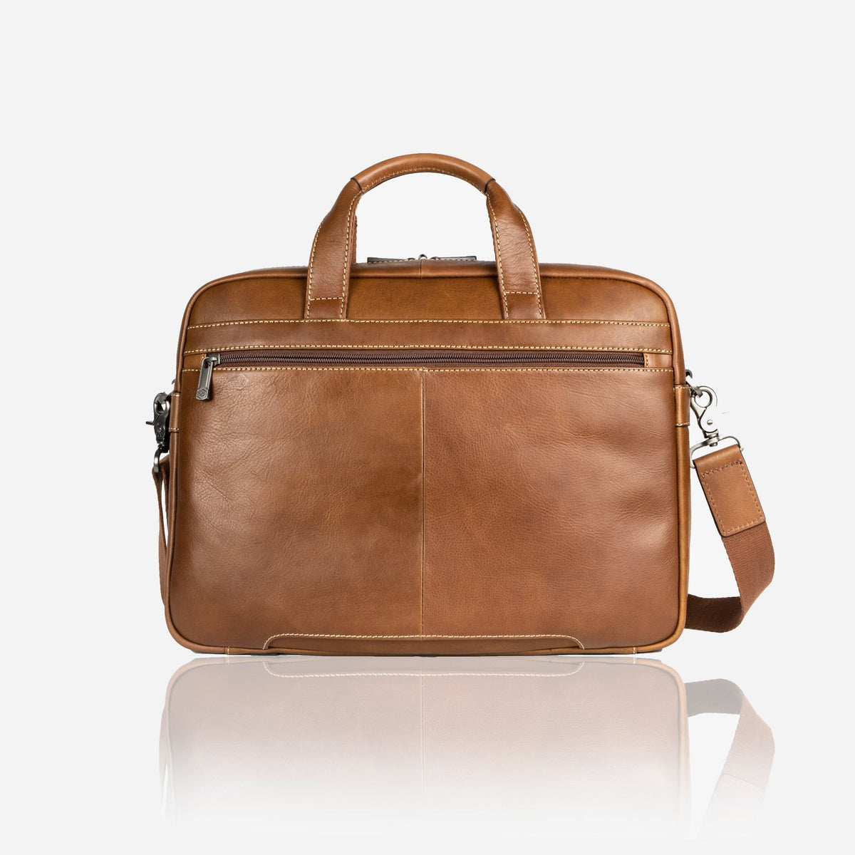 Jekyll & Hide Montana Medium Laptop Briefcase, Colt - Love Luggage