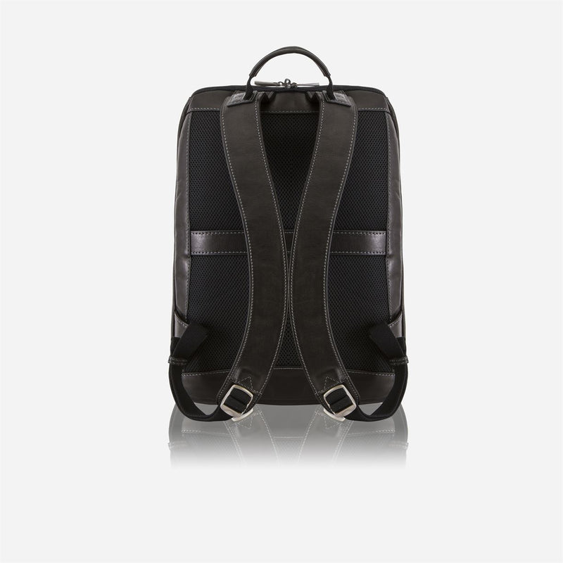 Jekyll & Hide Montana Overnight Business Backpack 45cm, Black - Love Luggage