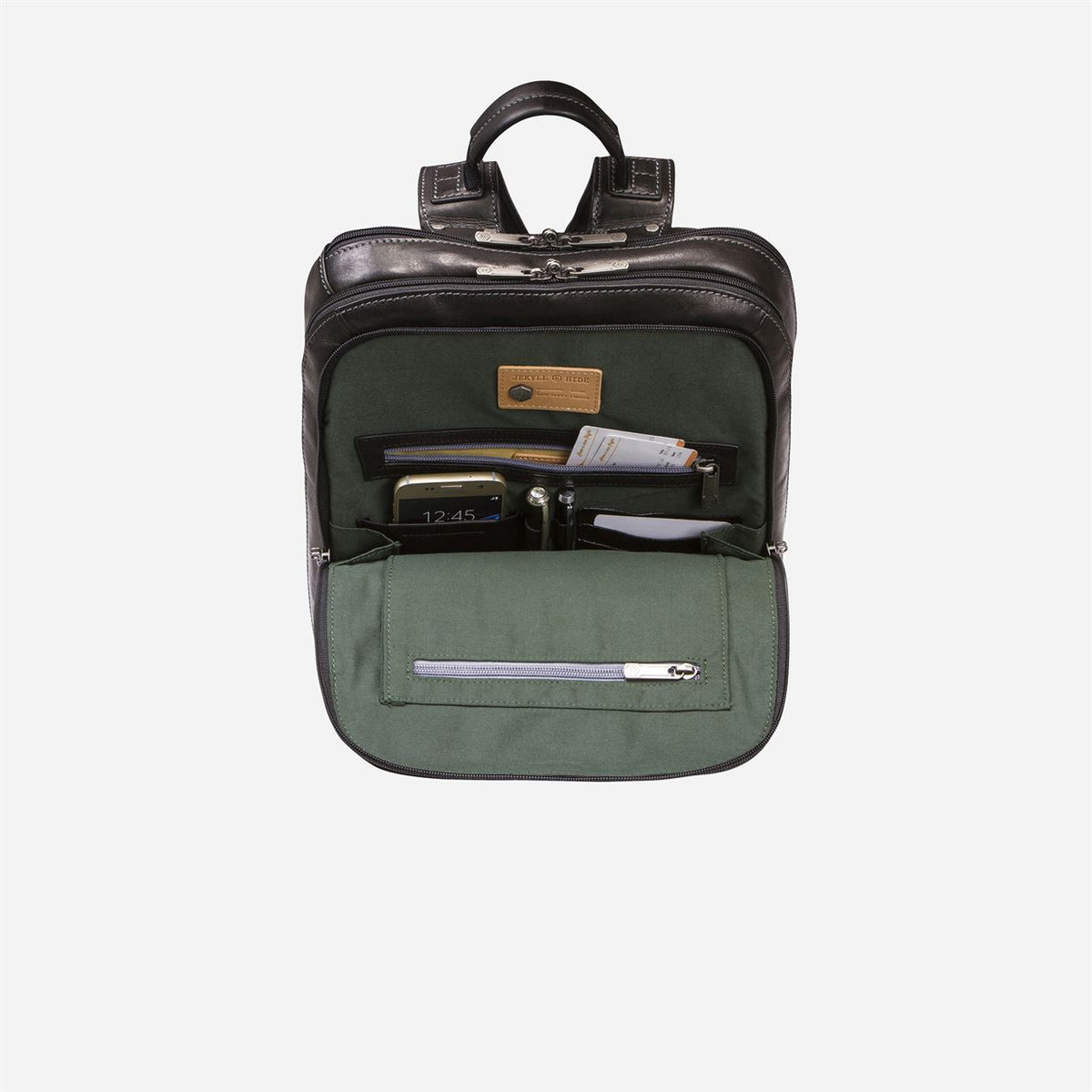 Jekyll & Hide Montana Overnight Business Backpack 45cm, Black - Love Luggage