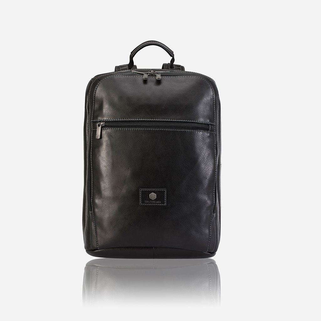 Jekyll & Hide Montana Overnight Business Backpack 45cm, Black - Love Luggage