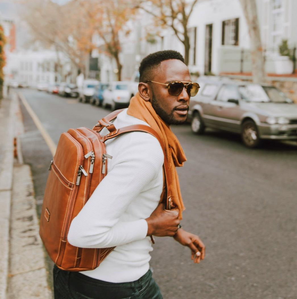 Jekyll & Hide Montana Overnight Business Backpack 45cm, Colt - Love Luggage