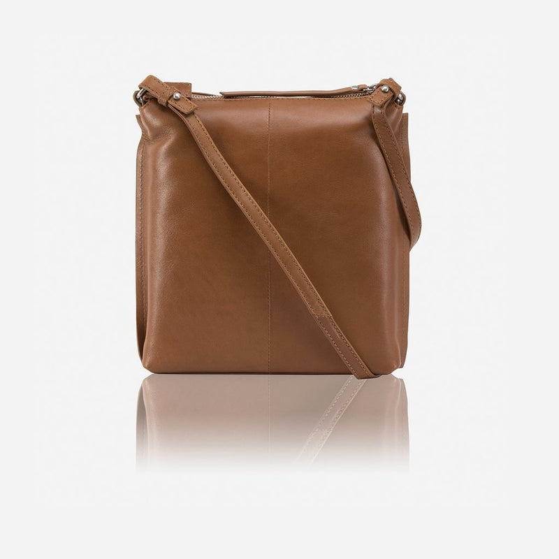 Jekyll & Hide Osaka Ladies Essentials Crossbody Bag, Tan - Love Luggage