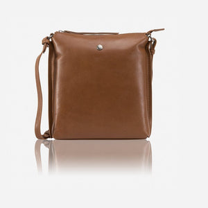 Jekyll & Hide Osaka Ladies Essentials Crossbody Bag, Tan - Love Luggage
