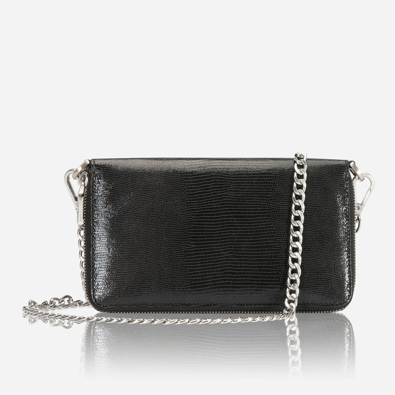 Jekyll & Hide Paris Chain Purse Ladies Handbag, Midnight - Love Luggage