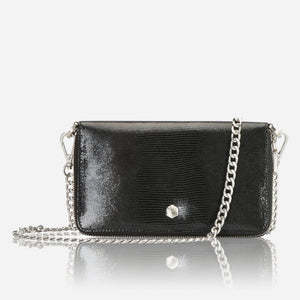 Jekyll & Hide Paris Chain Purse Ladies Handbag, Midnight - Love Luggage