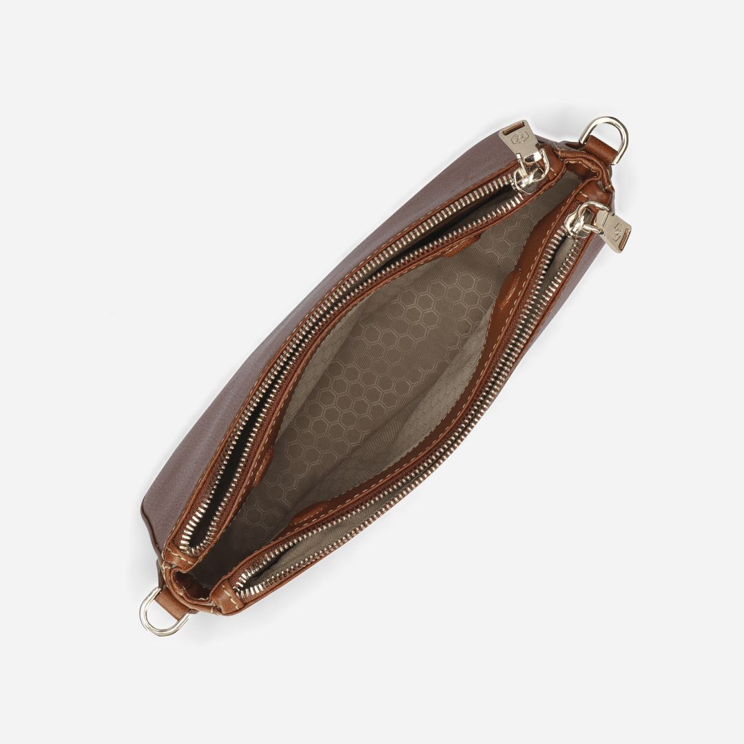 Jekyll & Hide Paris Crossbody 3 - Compartment, Tan - Love Luggage