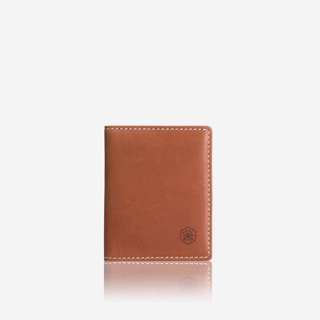 Jekyll & Hide Roma Slim Bifold Card Holder, Tan - Love Luggage