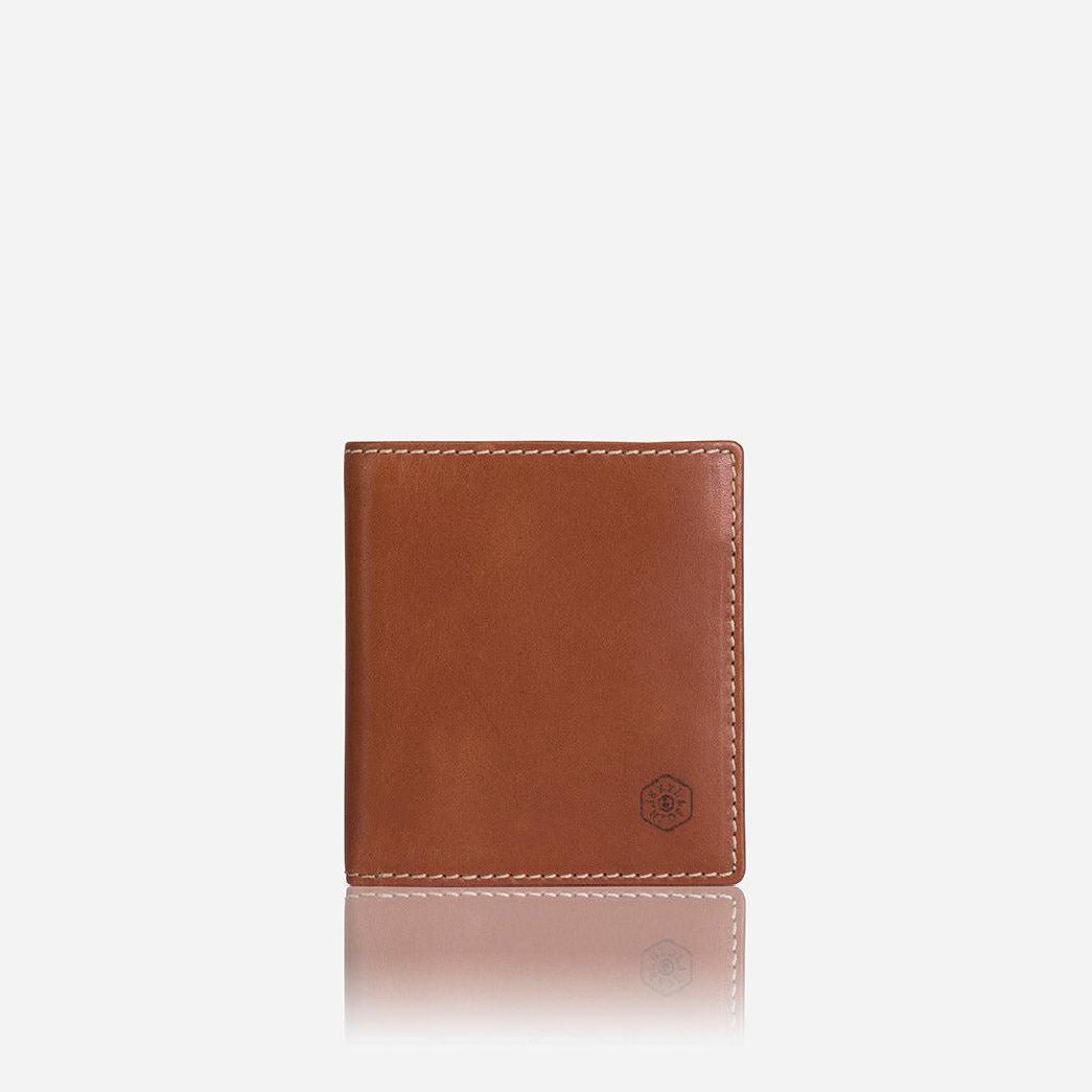 Jekyll & Hide Roma Slim Bifold Wallet Leather, Tan - Love Luggage