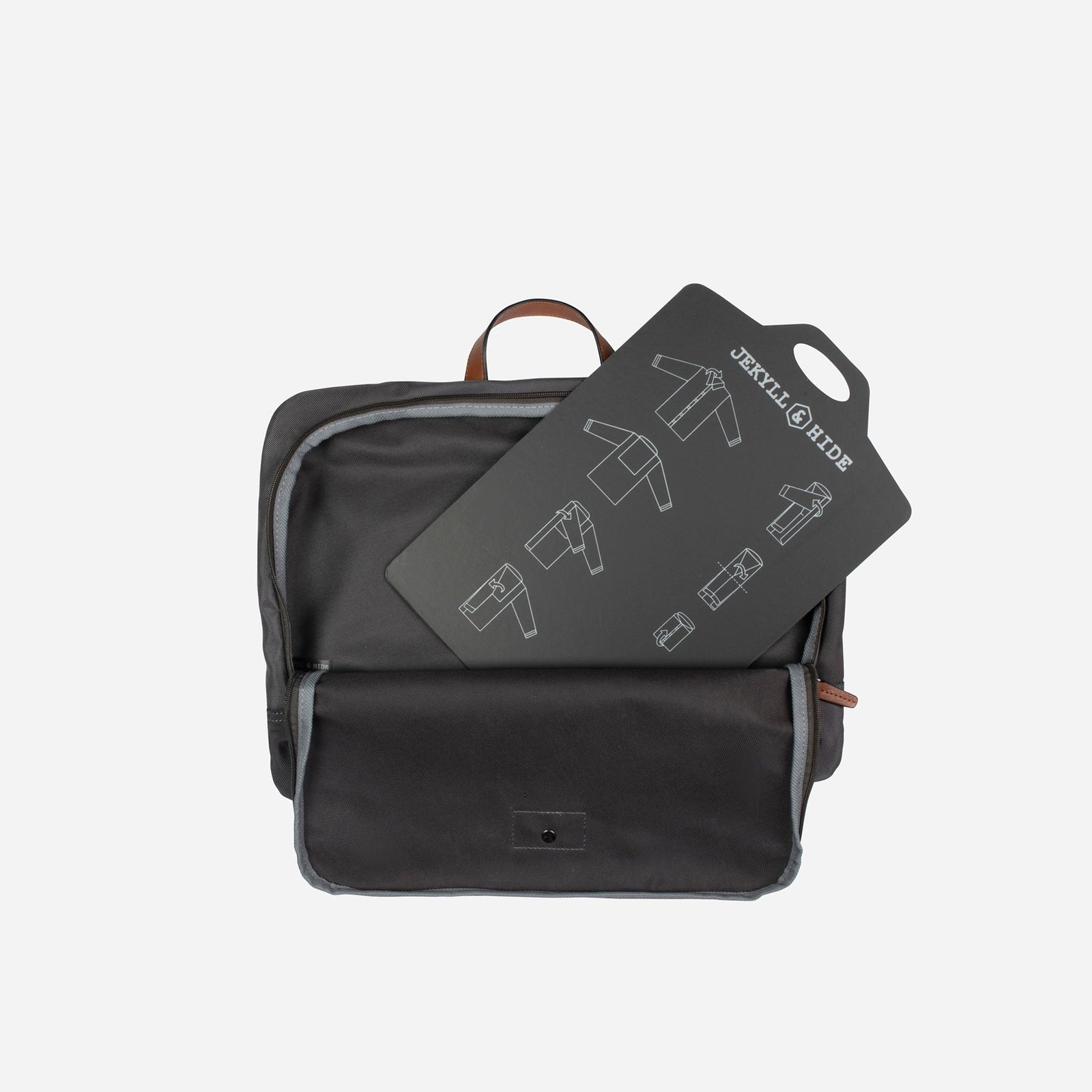 Jekyll & Hide Shirt and Laundry Travel Bag, Grey - Love Luggage