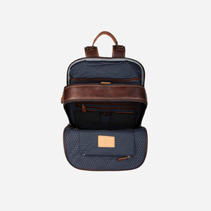 Jekyll & Hide Soho Double Compartment Backpack 41cm, Two Tone - Love Luggage
