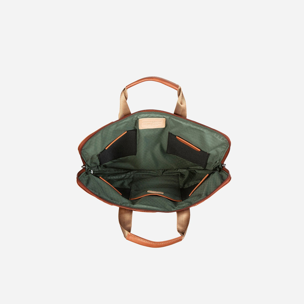 Jekyll & Hide Texas Extra Slim Business Briefcase, Clay - Love Luggage