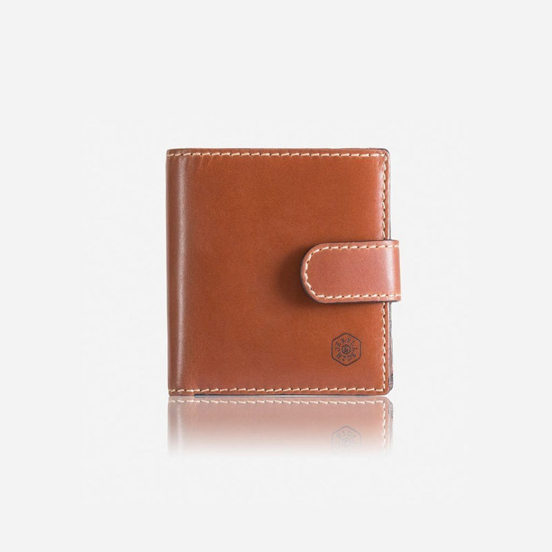 Jekyll & Hide Texas Tri Fold Wallet With Coin And Tab, Clay - Love Luggage