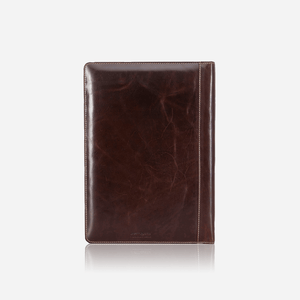 Jekyll & Hide Zip Around A4 Folder, Mocha - Love Luggage