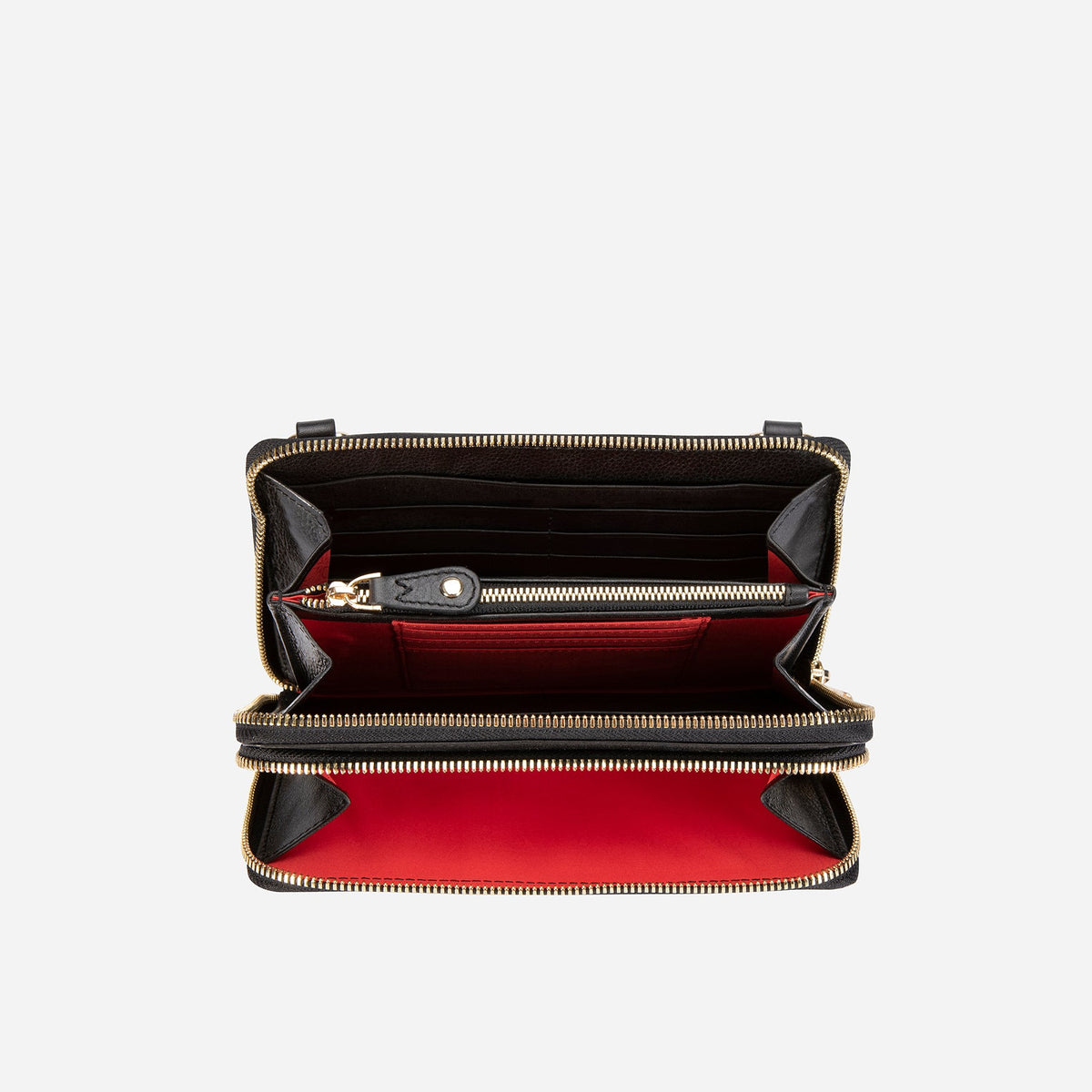 Jekyll & Hide Zulu Ladies Travel Purse, Black - Love Luggage