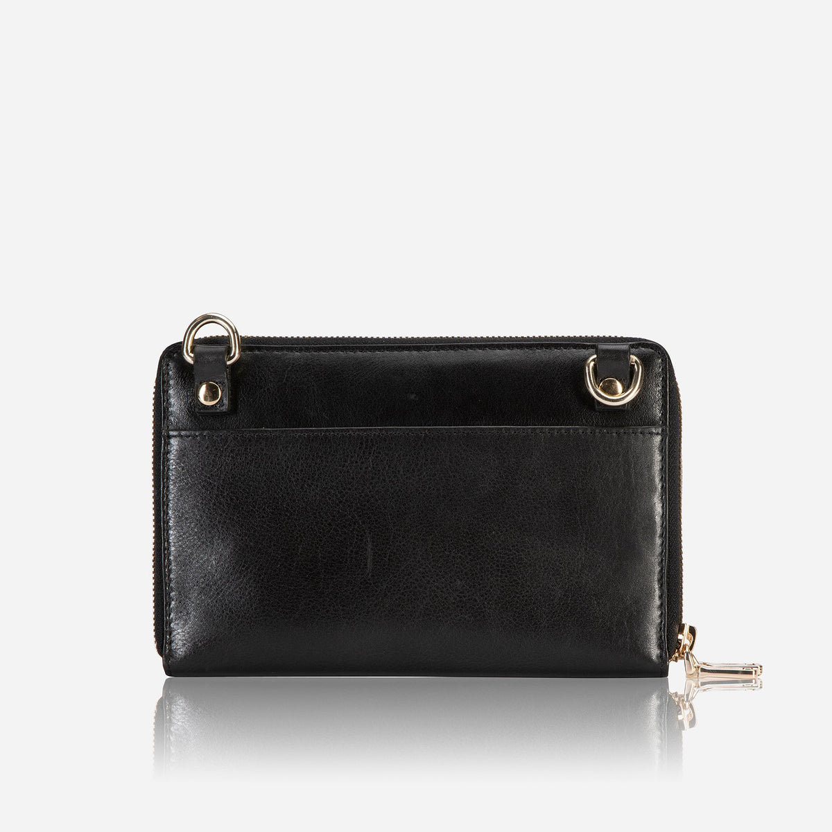 Jekyll & Hide Zulu Ladies Travel Purse, Black - Love Luggage