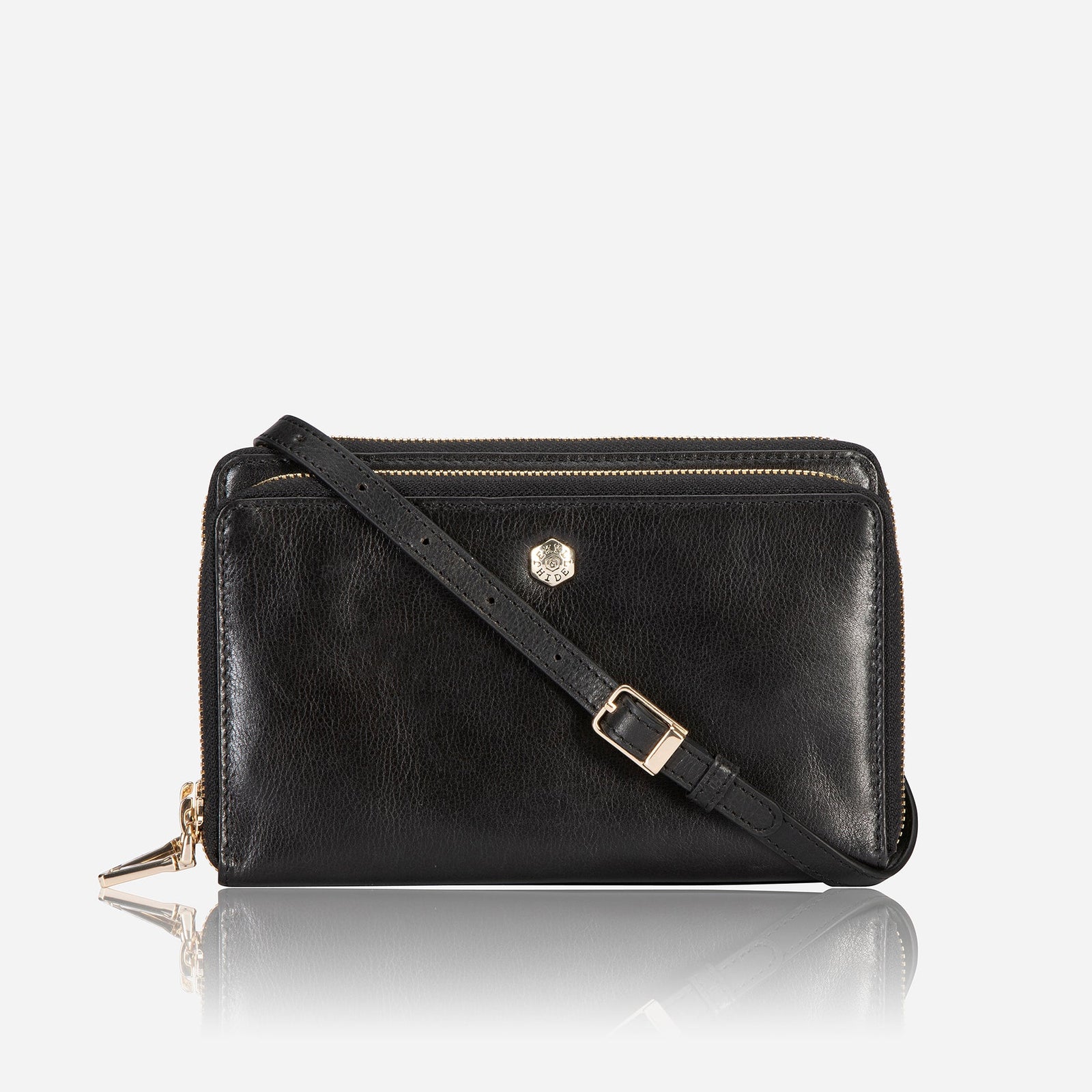 Jekyll & Hide Zulu Ladies Travel Purse, Black - Love Luggage