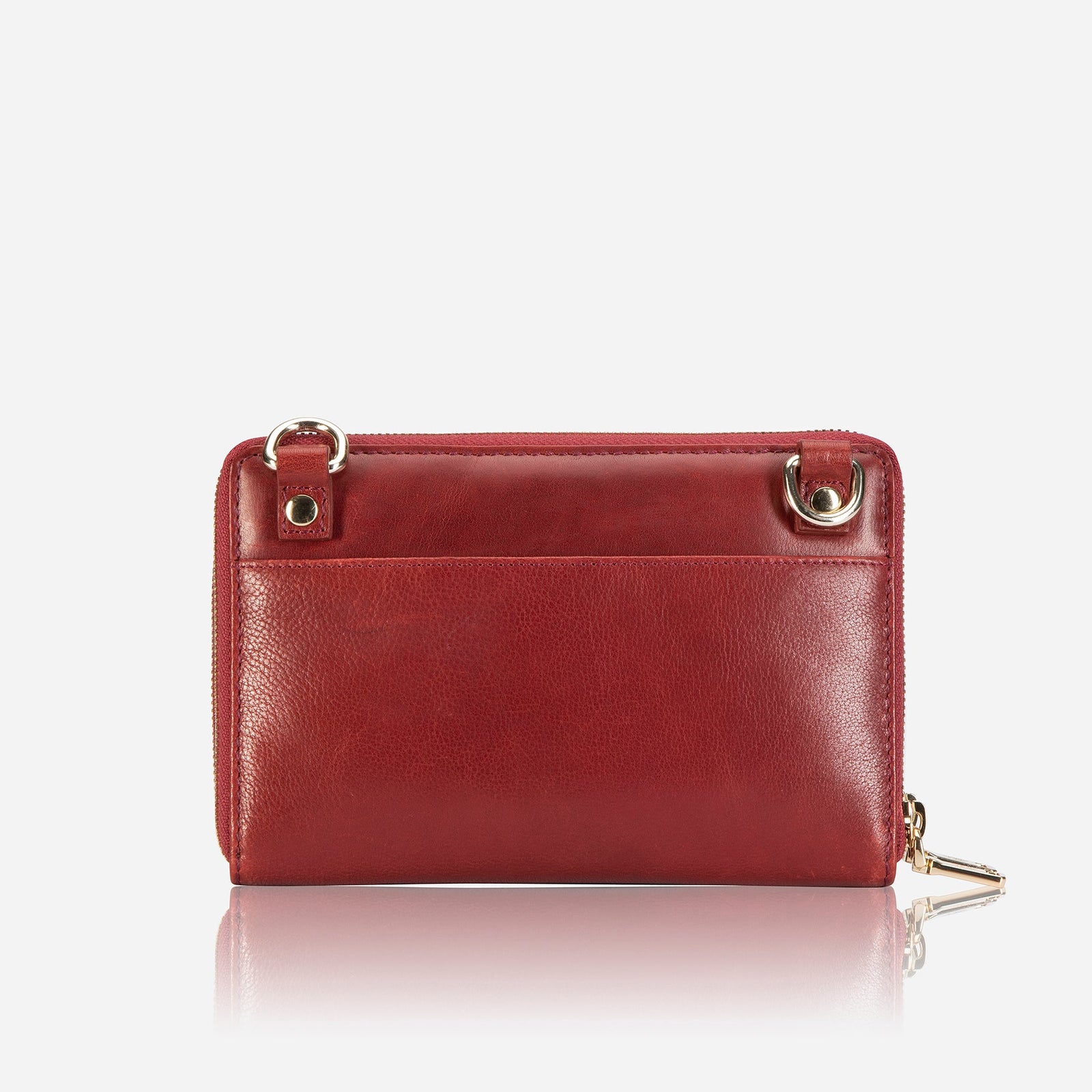 Jekyll & Hide Zulu Ladies Travel Purse, Red - Love Luggage