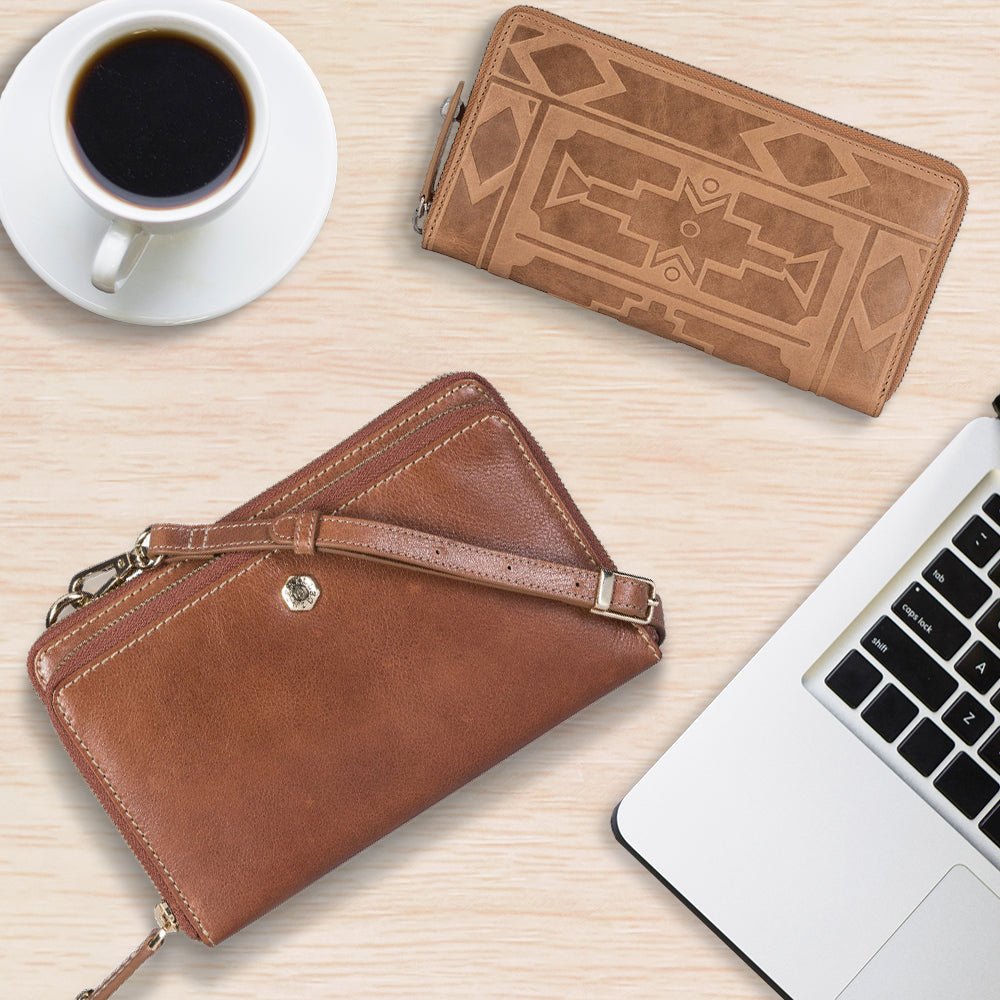 Jekyll & Hide Zulu Ladies Travel Purse, Tan - Love Luggage