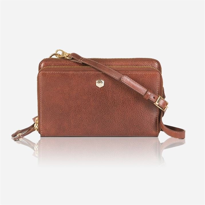 Jekyll & Hide Zulu Ladies Travel Purse, Tan - Love Luggage