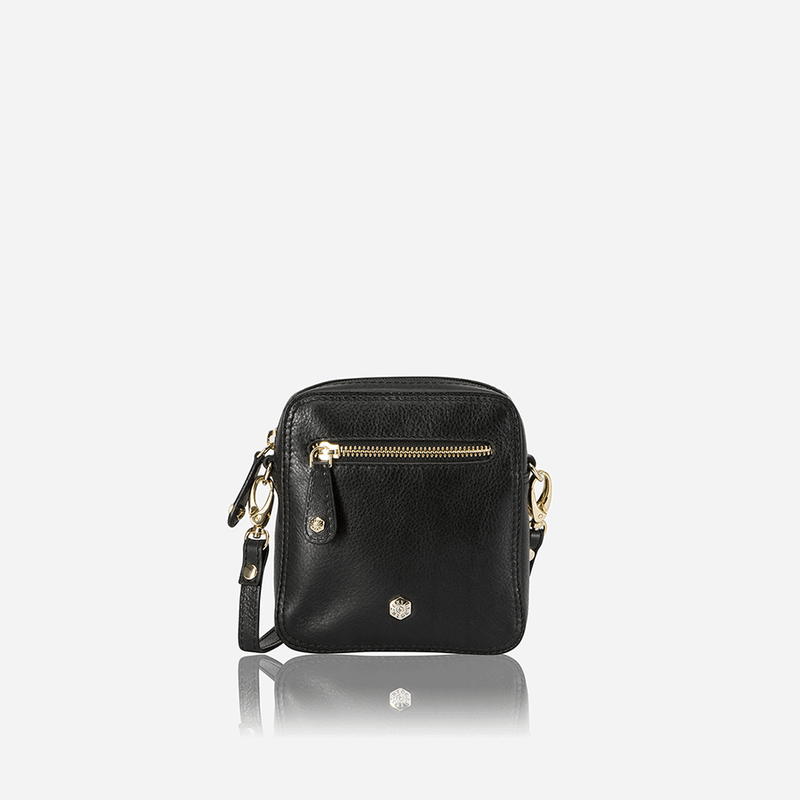 Jekyll & Hide Zulu Small Ladies Crossbody Bag, Black - Love Luggage