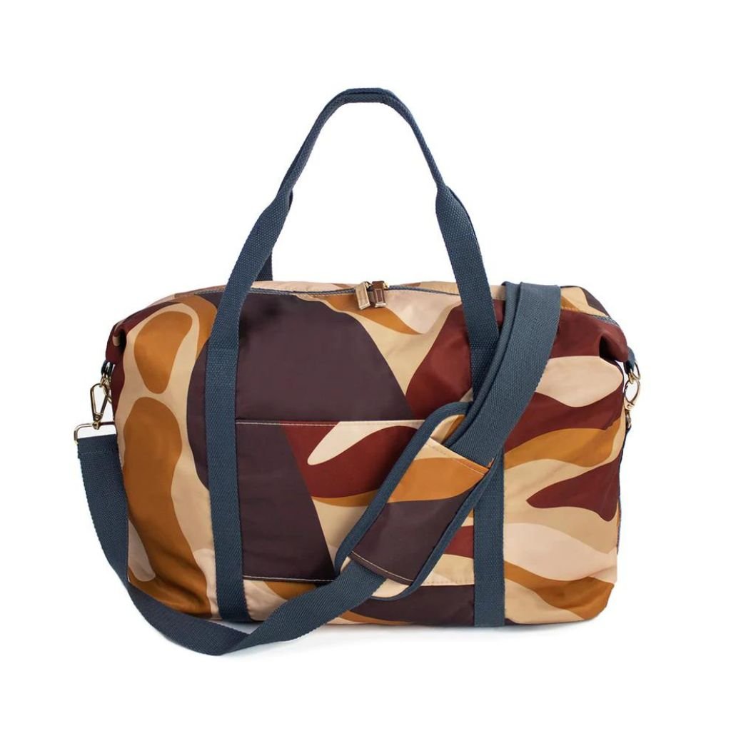 Kind Bag Weekend Duffel Holdall - Abstract Caramel - Love Luggage