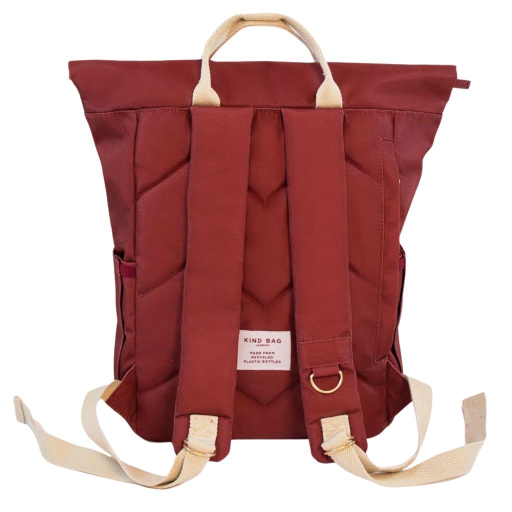 Kind Bags Hackney 2.0 13" Medium Backpack - Burgundy - Love Luggage