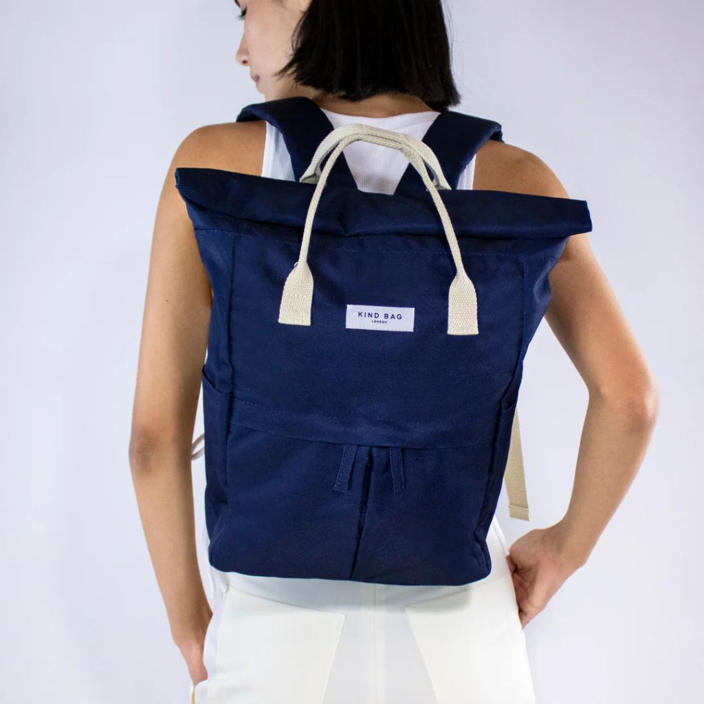 Kind Bags Hackney 2.0 13 Medium Backpack - Navy - Love Luggage