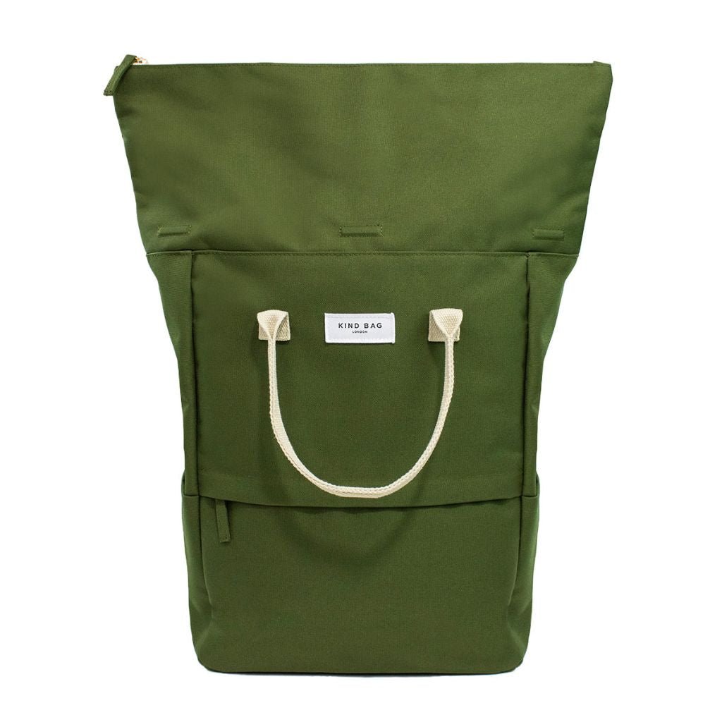 Kind Bags Hackney 2.0 16" Large Backpack - Khaki - Love Luggage