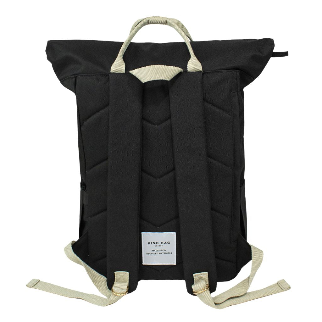 Kind Bags Hackney 2.0 16" Large Backpack - Pebble Black - Love Luggage