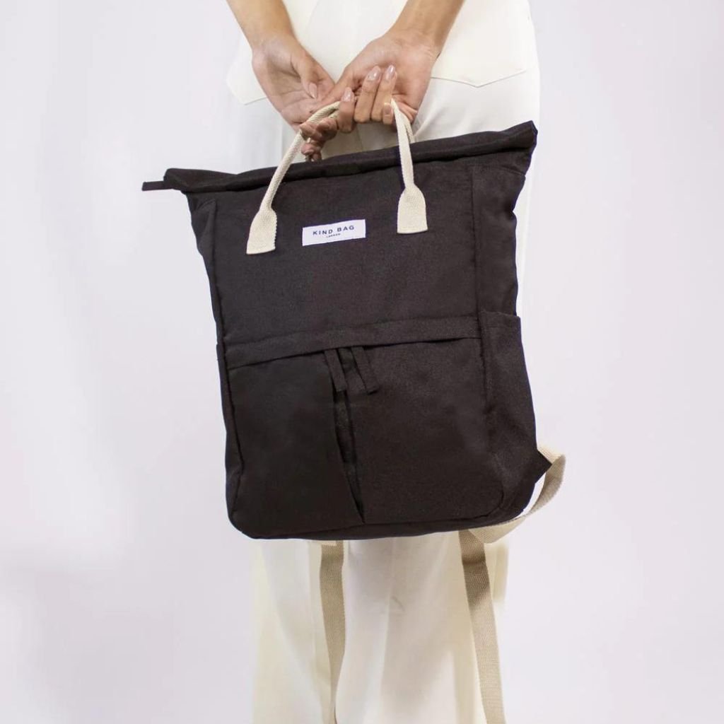 Kind Bags Hackney Medium Backpack - Black - Love Luggage