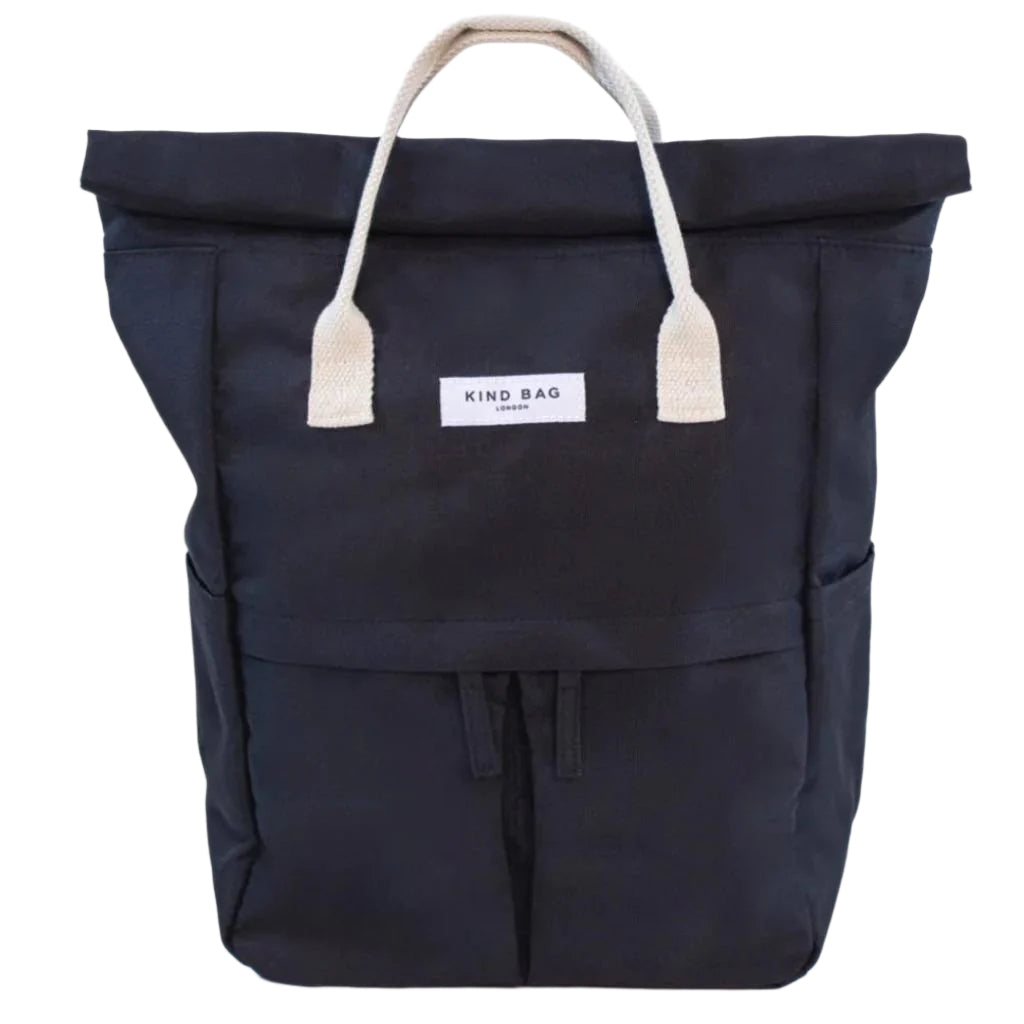 Kind Bags Hackney Medium Backpack - Black - Love Luggage