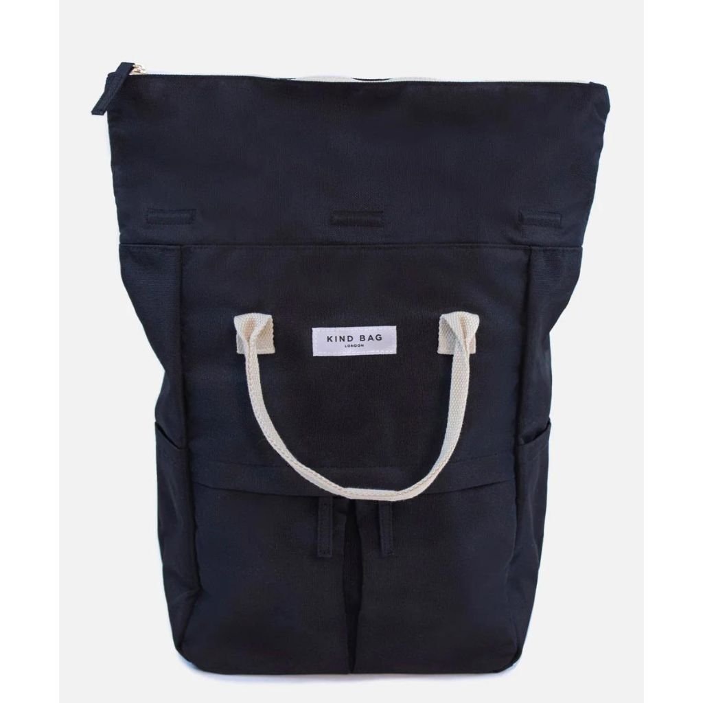 Kind Bags Hackney Medium Backpack - Black - Love Luggage