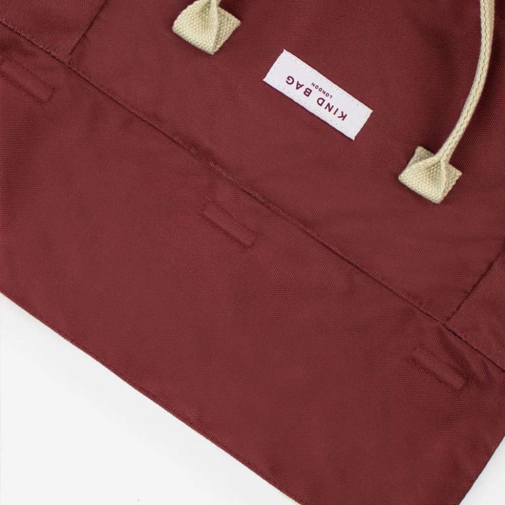 Kind Bags Hackney Medium Backpack - Burgundy - Love Luggage