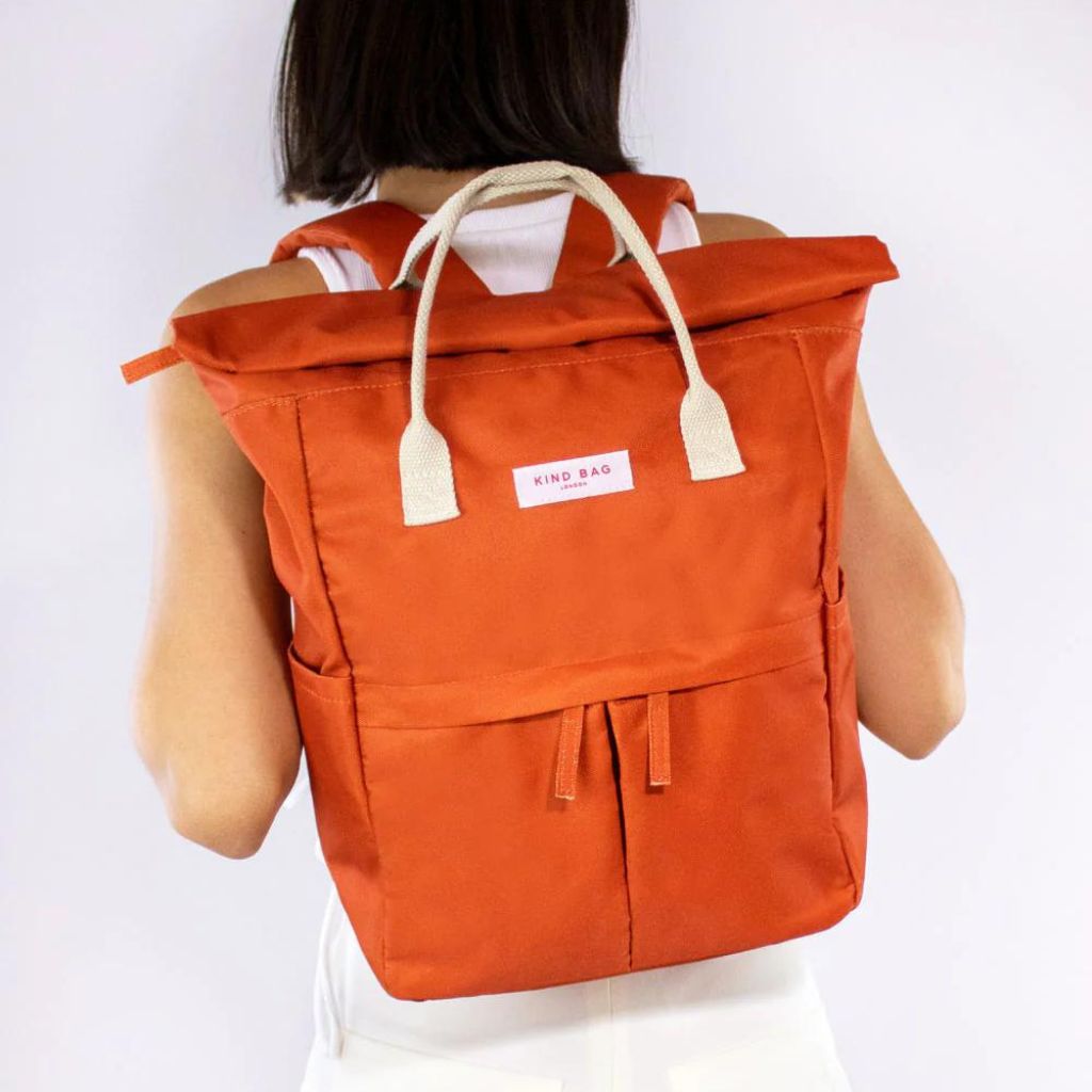 Kind Bags Hackney Medium Backpack - Burnt Orange - Love Luggage
