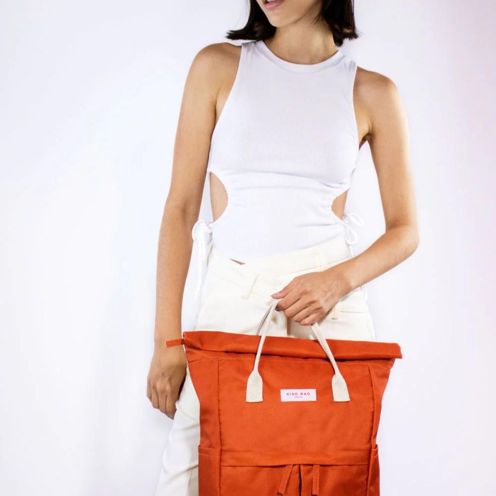 Kind Bags Hackney Medium Backpack - Burnt Orange - Love Luggage
