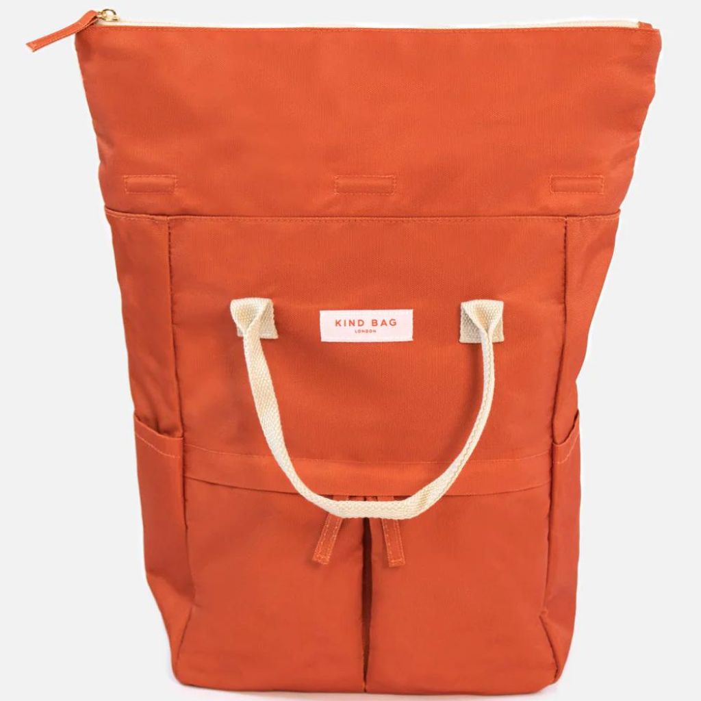 Kind Bags Hackney Medium Backpack - Burnt Orange - Love Luggage