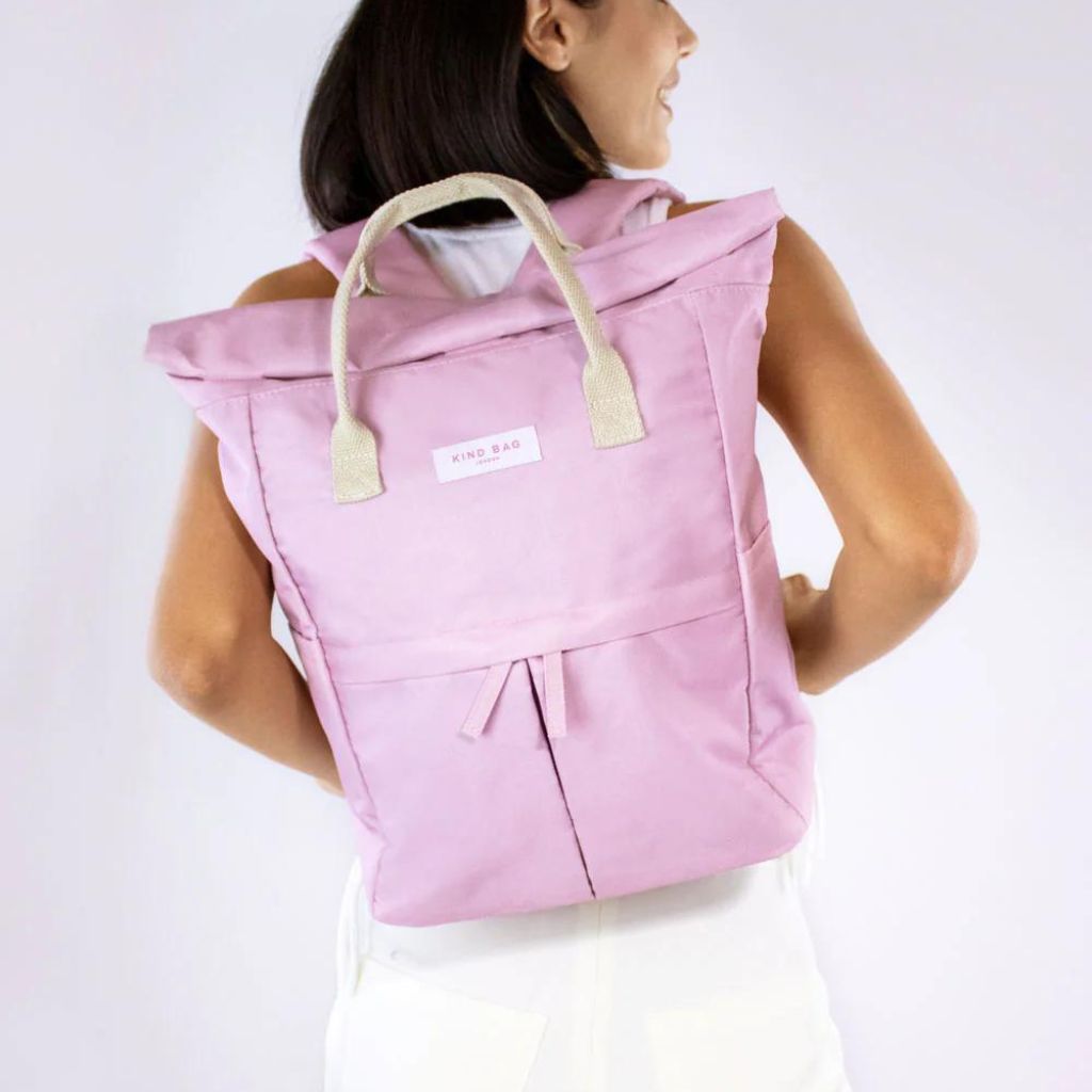 Kind Bags Hackney Medium Backpack - Dusk Pink - Love Luggage