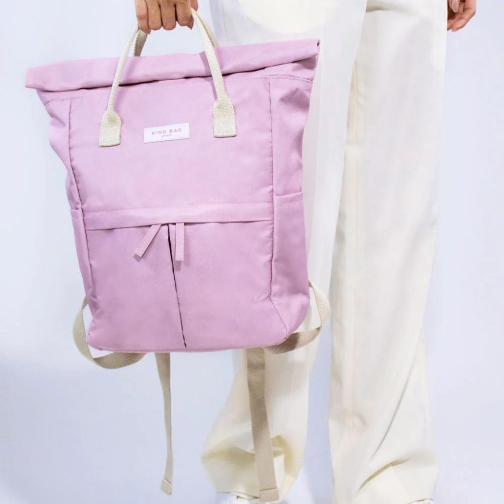 Kind Bags Hackney Medium Backpack - Dusk Pink - Love Luggage