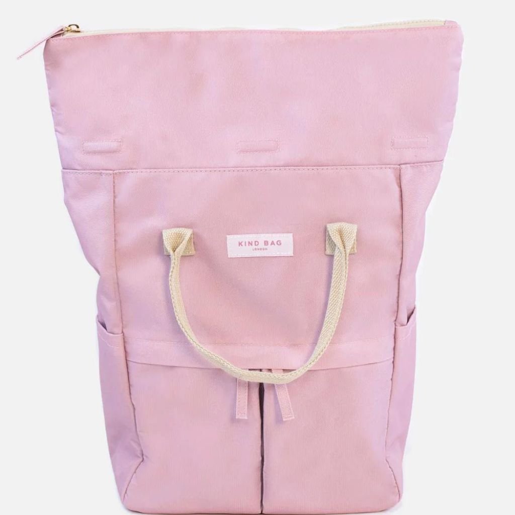 Kind Bags Hackney Medium Backpack - Dusk Pink - Love Luggage