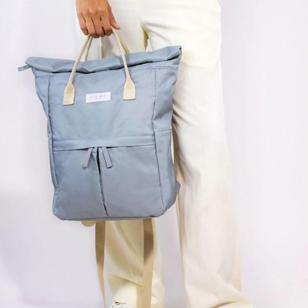 Kind Bags Hackney Medium Backpack - Grey - Love Luggage